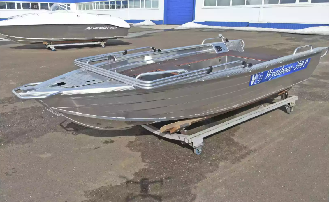 Алюминиевая лодка Wyatboat-390РМ в Ангарске