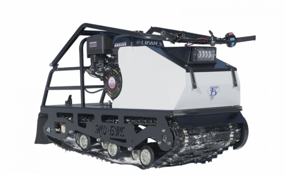 Мотобуксировщик ЭКО-букс V.2 15 л.с. (катковая подвеска, передний привод, длина 1450 мм) в Ангарске