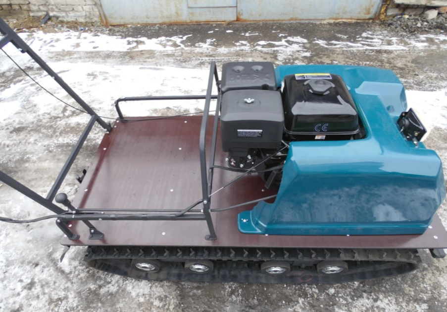 Мотобуксировщик AhtaR LR13 с реверс-вариатором Буран (задний ход) в Ангарске