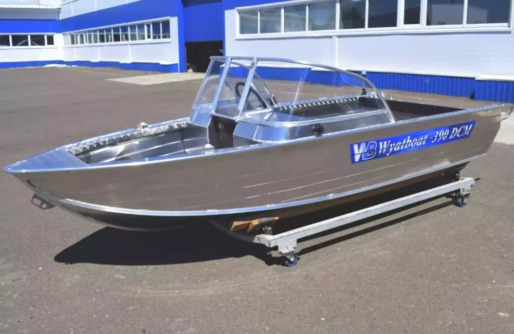 Алюминиевая лодка Wyatboat-390 DCM в Ангарске