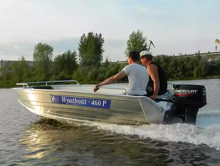 Алюминиевая лодка Wyatboat-460 P в Ангарске