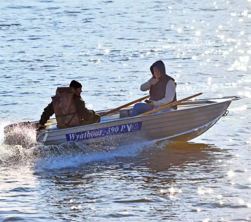 Алюминиевая лодка Wyatboat-390 P в Ангарске
