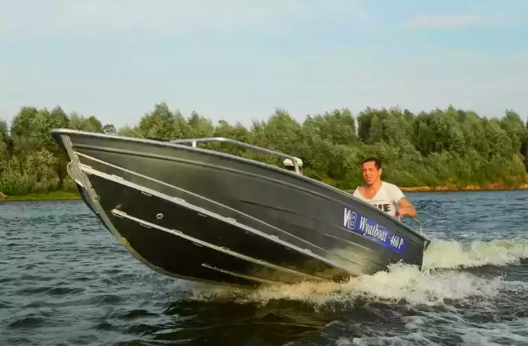 Алюминиевая лодка Wyatboat-460 P в Ангарске