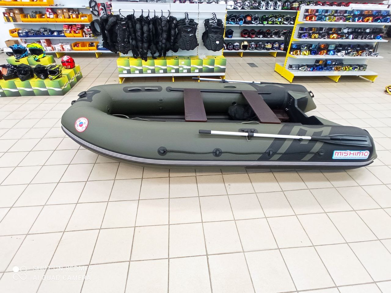 Лодка MISHIMO RIVER JET 390 под водомет в Ангарске