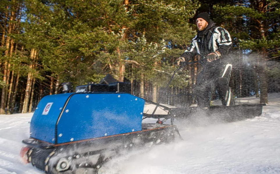 Мотобуксировщик БТС  «STANDART» 500/15 э/зап. LIFAN (18 Ватт) в Ангарске