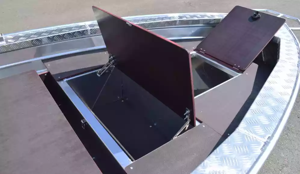 Алюминиевая лодка Wyatboat-390Р Fish в Ангарске