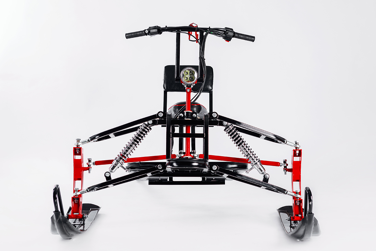 Лыжный модуль IKUDZO TERRAIN с подогревом ручек металлические лыжи в Ангарске