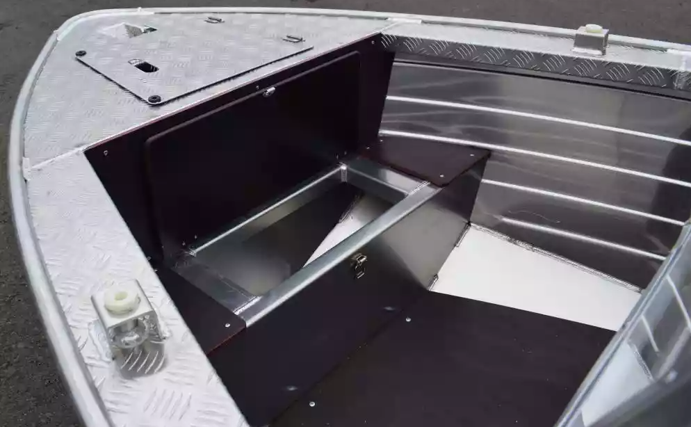 Алюминиевая лодка Wyatboat-390 DCM Увеличенный борт в Ангарске
