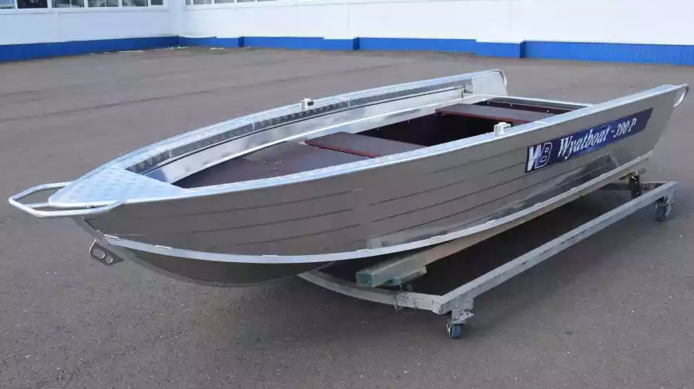 Алюминиевая лодка Wyatboat-390Р Fish в Ангарске