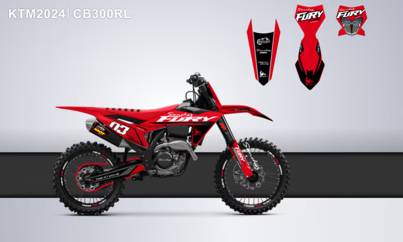 Кроссовый мотоцикл Sanchez Fury CB300RL в Ангарске