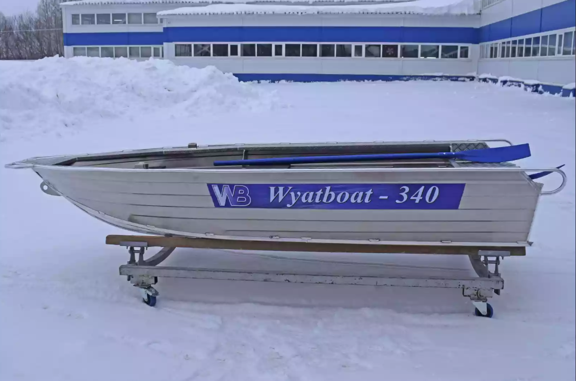 Алюминиевая лодка Wyatboat-340 Р в Ангарске