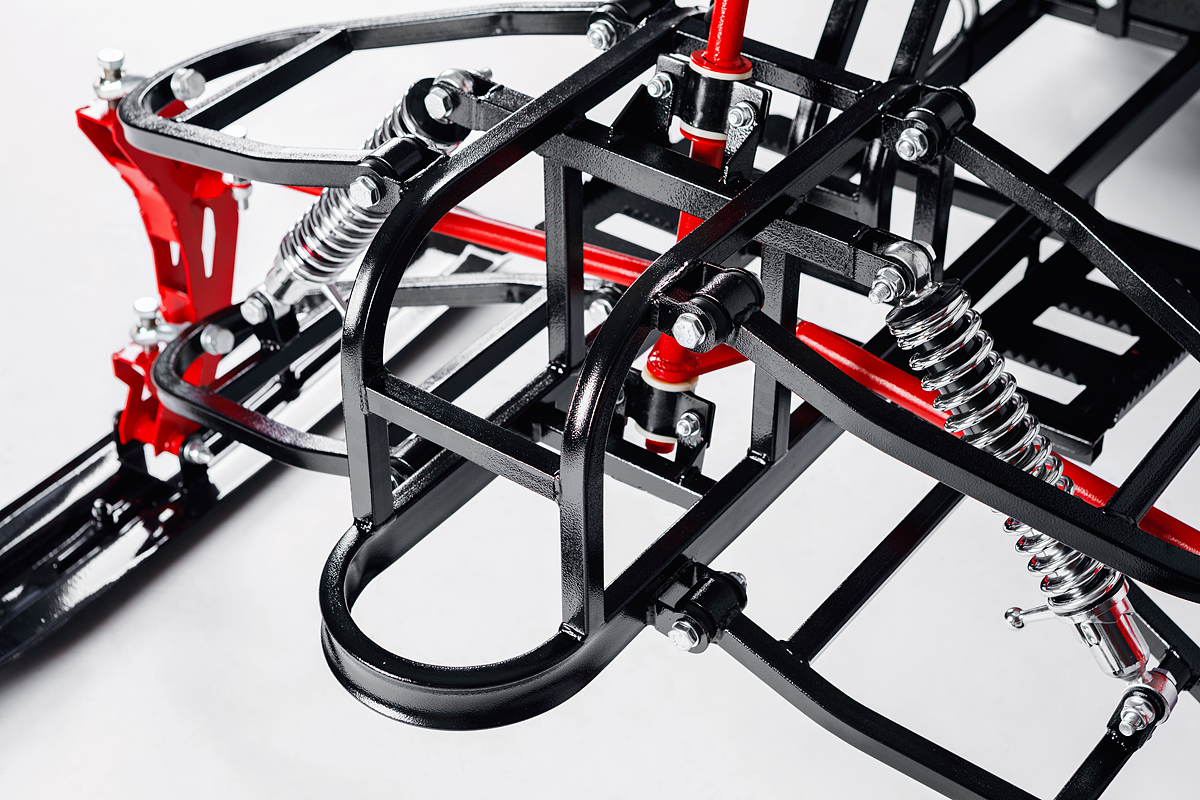 Лыжный модуль IKUDZO TERRAIN с подогревом ручек металлические лыжи в Ангарске