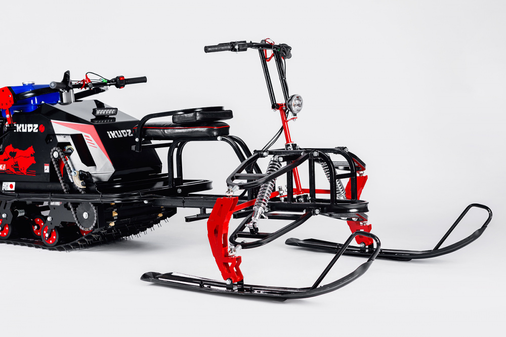 Лыжный модуль IKUDZO TERRAIN с подогревом ручек металлические лыжи в Ангарске