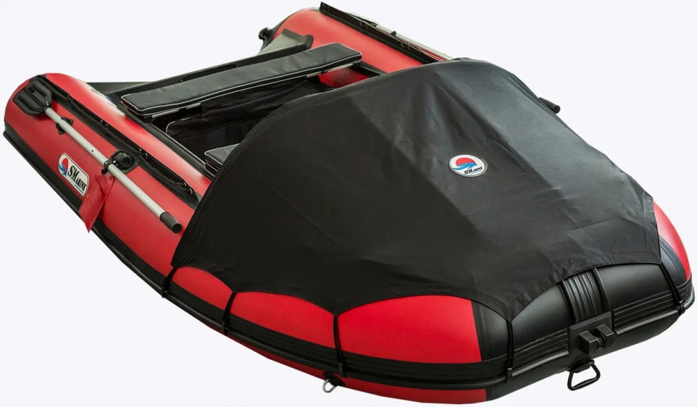 КОМПЛЕКТ НОСОВОГО ТЕНТА К ЛОДКЕ SMARINE AIR MAX 380 ЧЕРНЫЙ в Ангарске