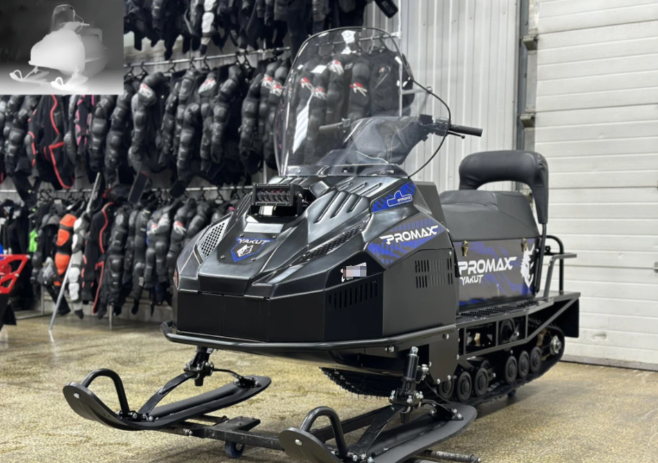 Снегоход PROMAX YAKUT R/К 500 2.0 4T 27 LONG в Ангарске