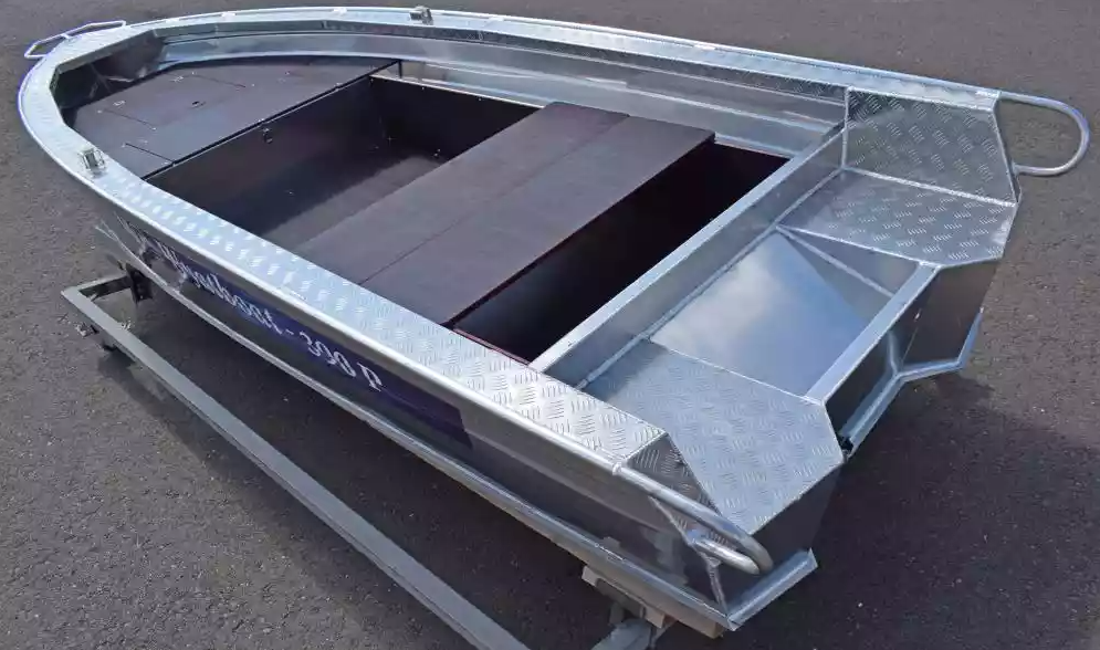 Алюминиевая лодка Wyatboat-390Р Fish в Ангарске