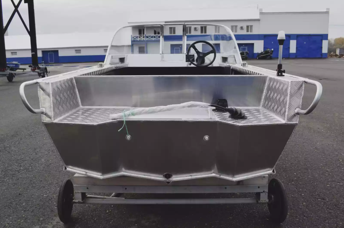 Алюминиевая лодка Wyatboat-390 Pro в Ангарске