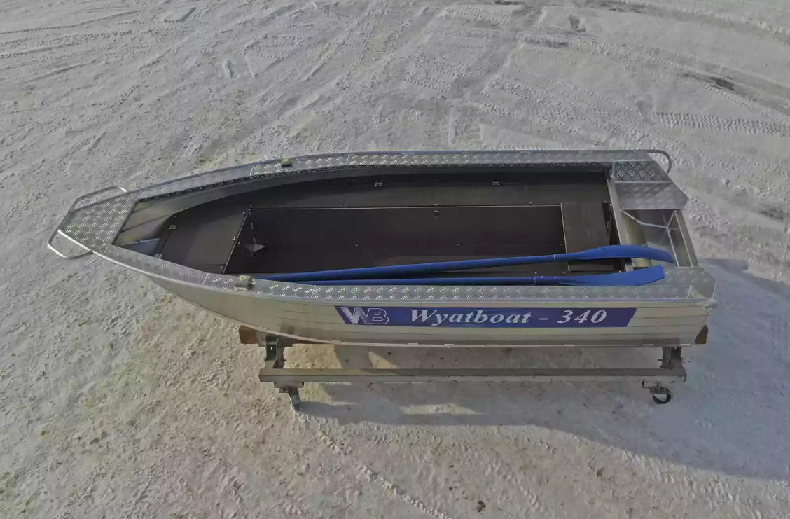 Алюминиевая лодка Wyatboat-340 РМ в Ангарске