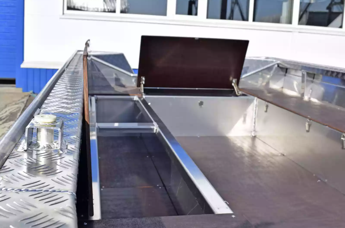 Алюминиевая лодка Wyatboat-490 Jonboat в Ангарске