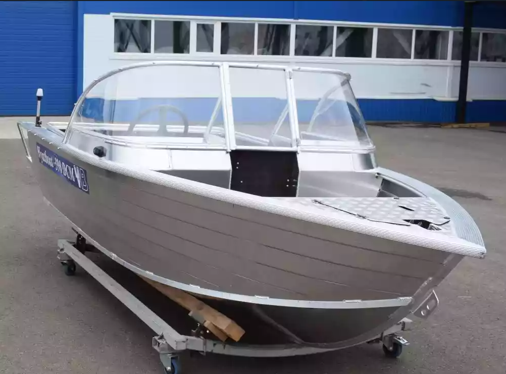 Алюминиевая лодка Wyatboat-390 DCM Увеличенный борт в Ангарске