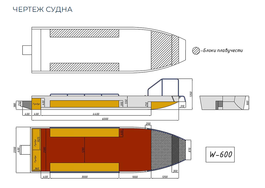 Алюминиевая лодка Wyatboat-600 в Ангарске