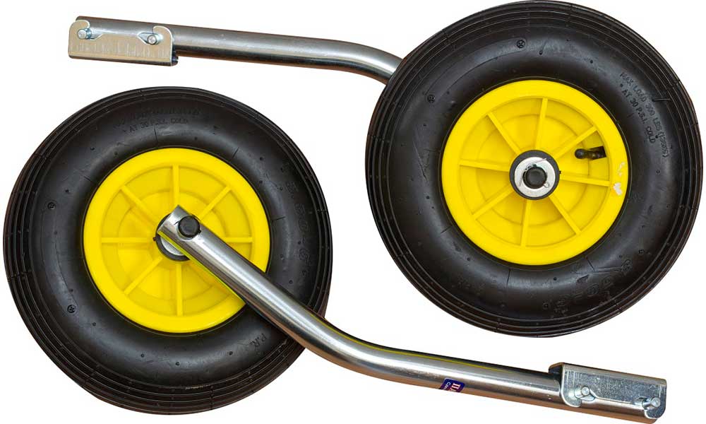 Транцевые колеса 330 мм модульные удлиненные в Ангарске