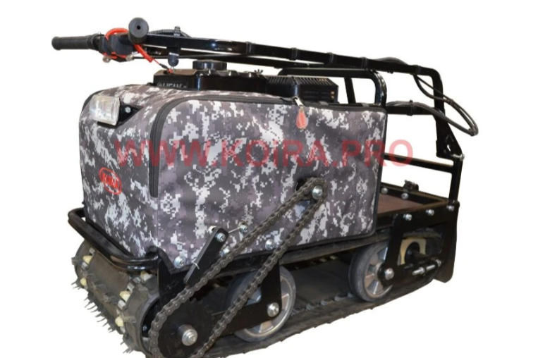 Мини мотобуксировщик КОЙРА "Вжик" (107 см) 7 л/с с ручным стартером в Ангарске