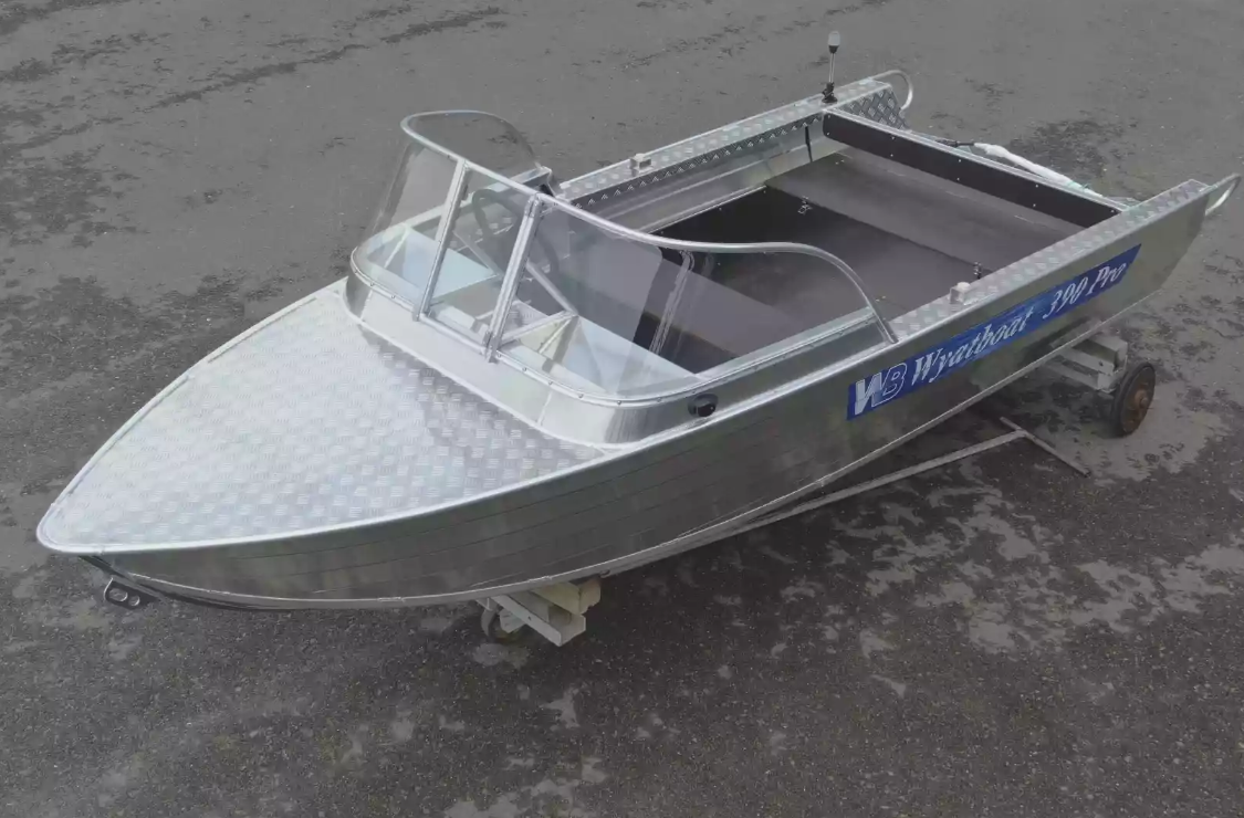 Алюминиевая лодка Wyatboat-390 Pro в Ангарске