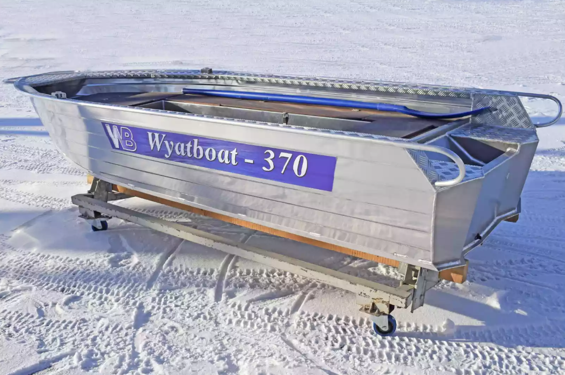 Алюминиевая лодка Wyatboat-370 РМ в Ангарске