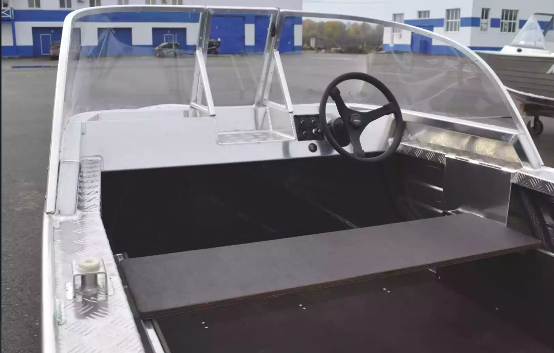 Алюминиевая лодка Wyatboat-390 Pro в Ангарске