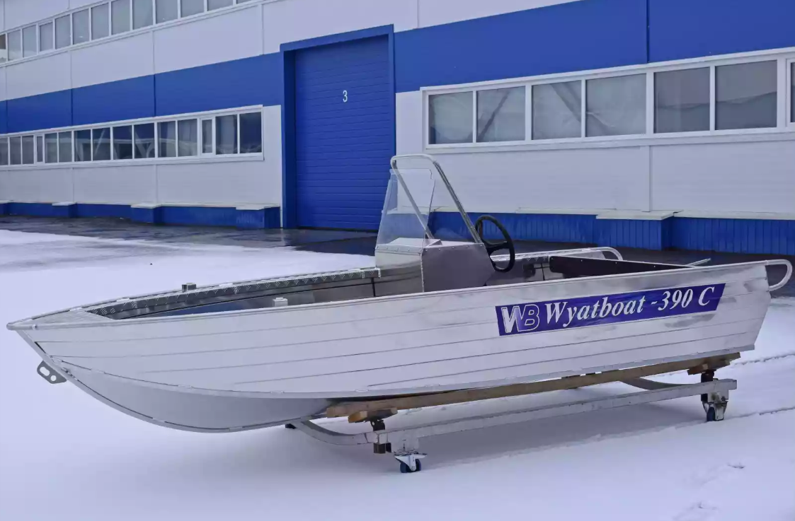 Алюминиевая лодка Wyatboat-390 C в Ангарске