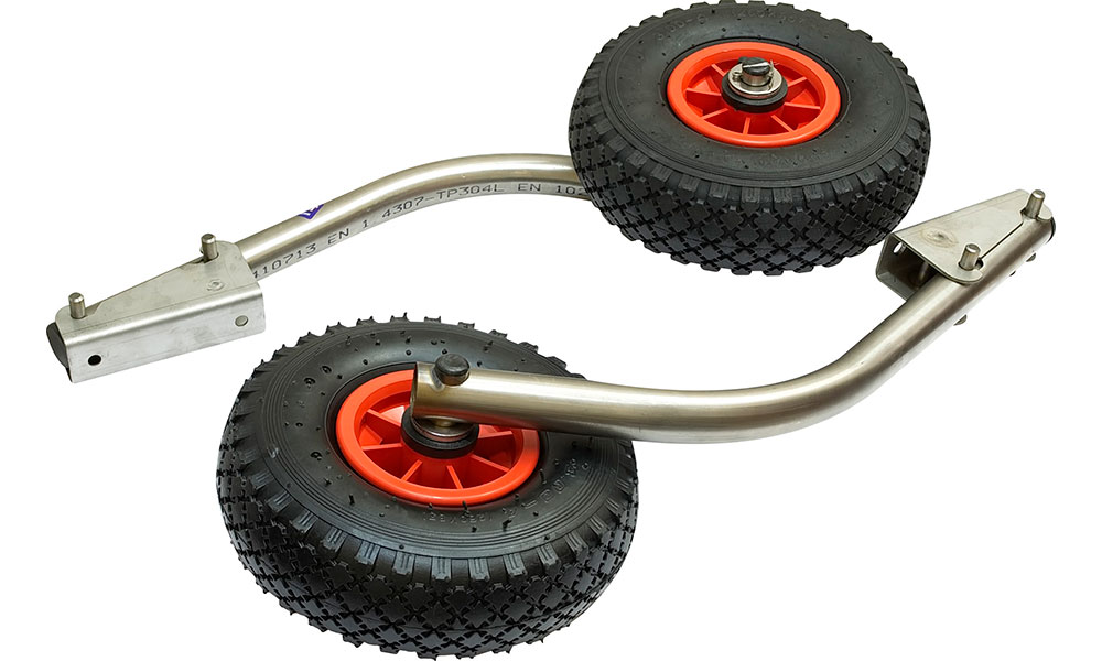 Транцевые колеса модульные для нднд из нержавеющей стали в Ангарске