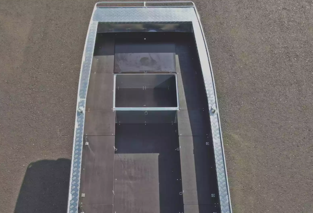 Алюминиевая лодка Wyatboat-490 Jonboat в Ангарске