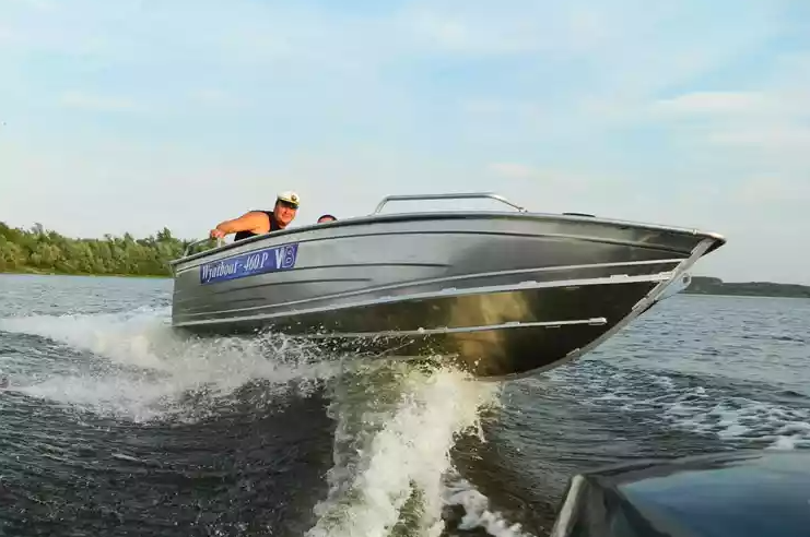 Алюминиевая лодка Wyatboat-460 P в Ангарске