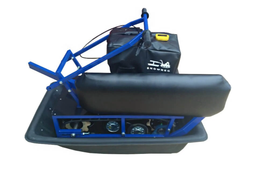 Мини-мотобуксировщик Альбатрос-М с фарой в Ангарске