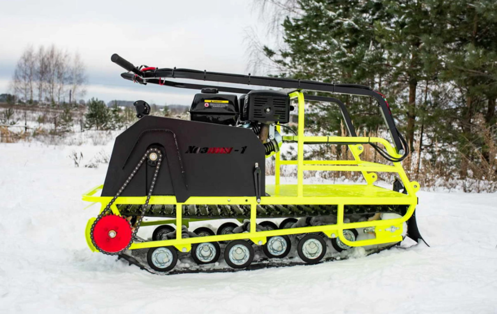 Мотобуксировщик Бурлак ХОЗЯИН-1 (капот металл) в Ангарске