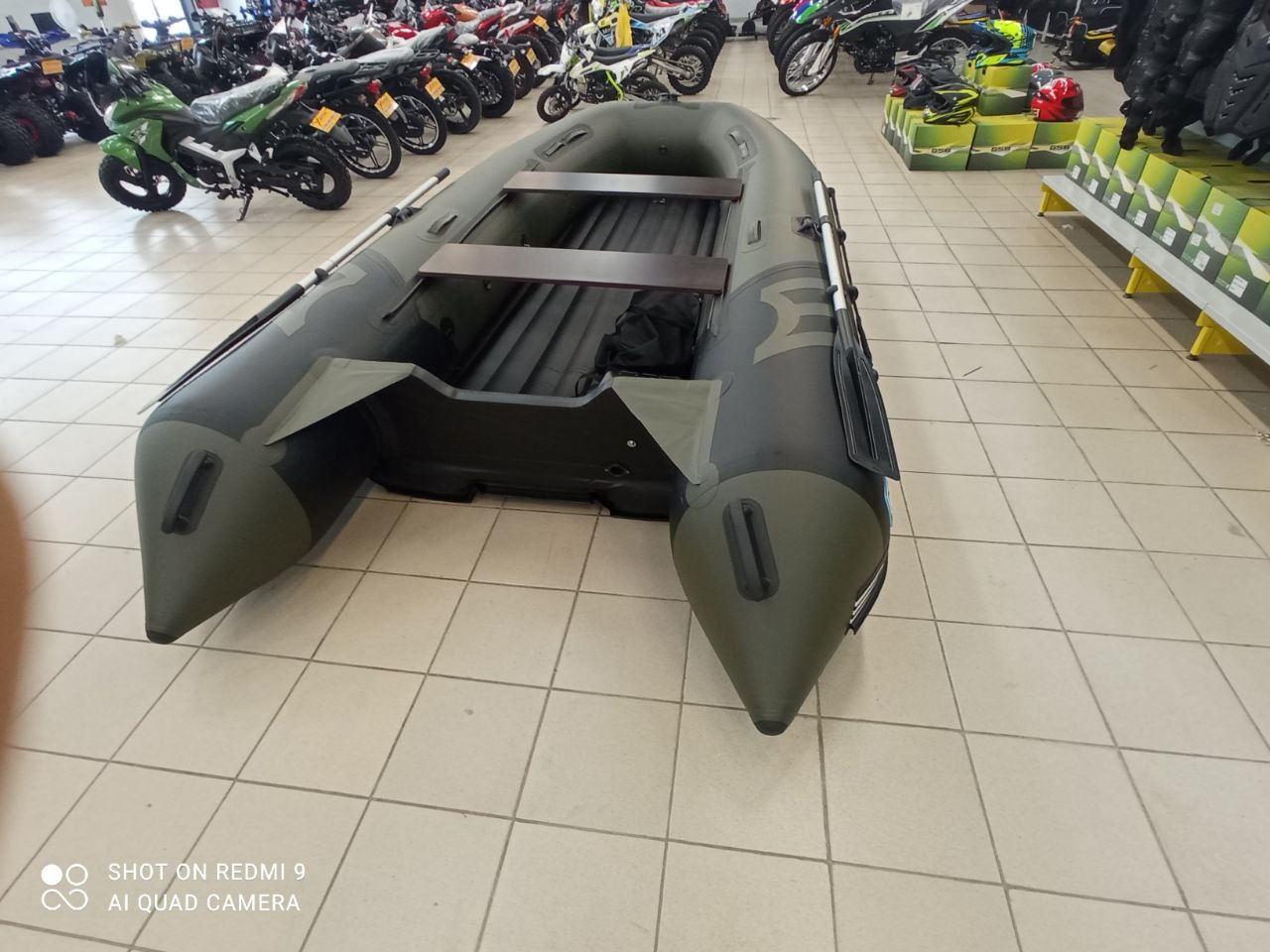 Лодка MISHIMO RIVER JET 390 под водомет в Ангарске