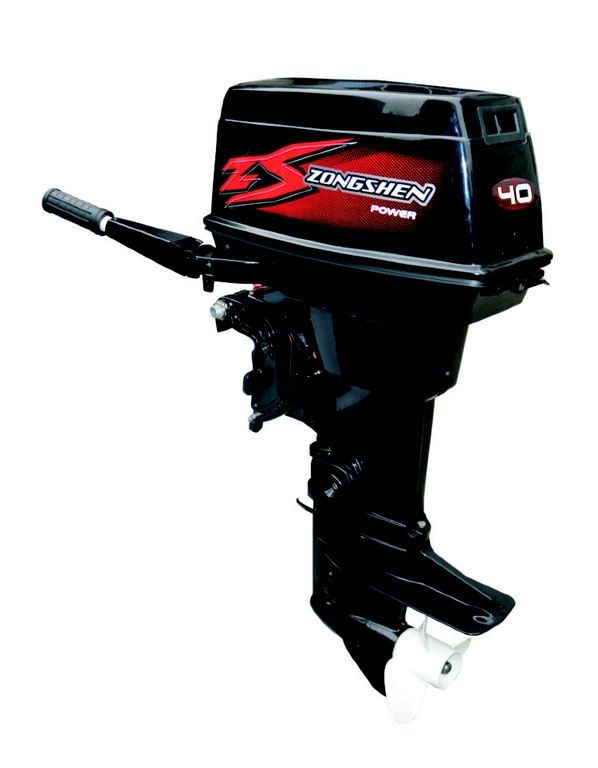 Лодочный мотор Zongshen T40 (+руль+пульт) в Ангарске