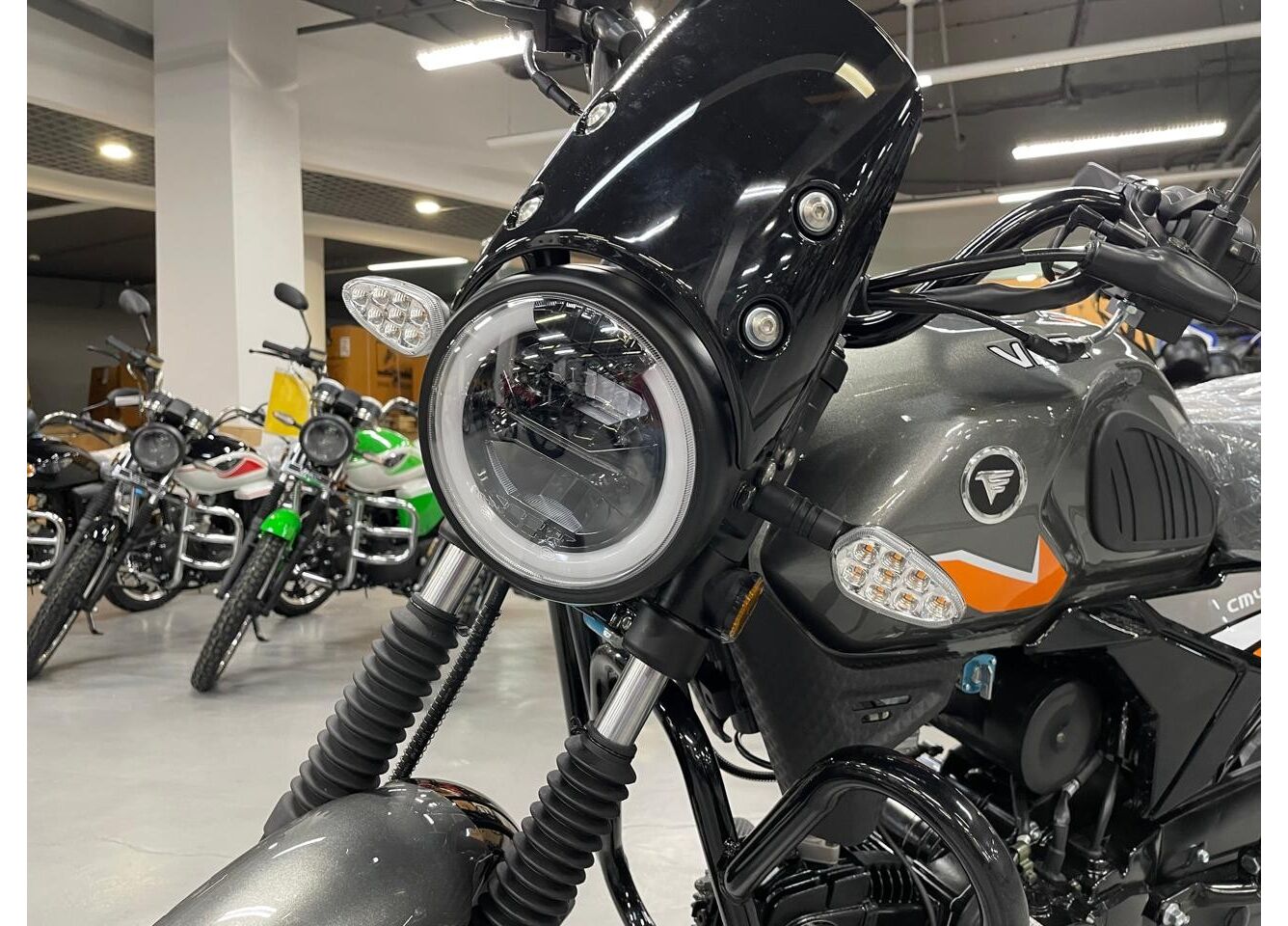 Мопед VMC NOVA 49сс (125сс) Led Full, дисковый тормоз, RKB RATO с баланс. валом, сигнализация в Ангарске