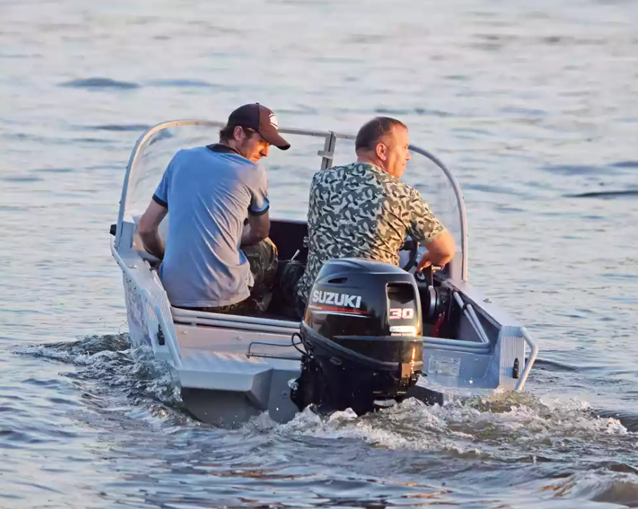 Алюминиевая лодка Wyatboat-390 DCM в Ангарске