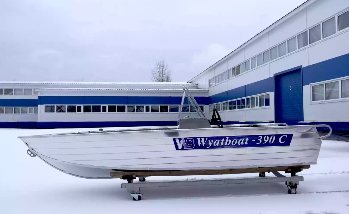 Алюминиевая лодка Wyatboat-390 C в Ангарске