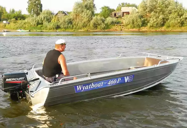 Алюминиевая лодка Wyatboat-460 P в Ангарске