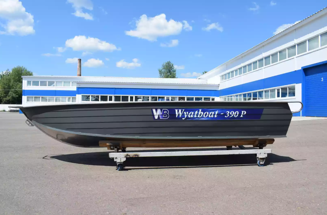 Алюминиевая лодка Wyatboat-390Р Fish в Ангарске