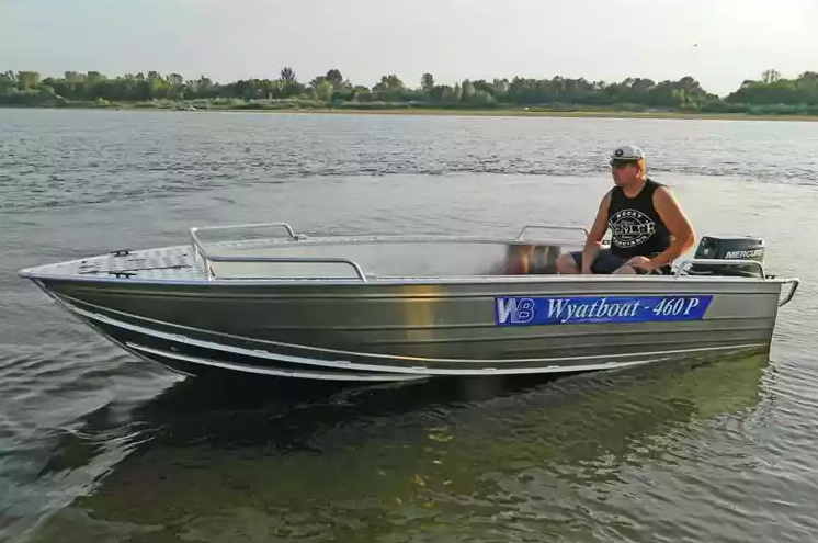 Алюминиевая лодка Wyatboat-460 P в Ангарске
