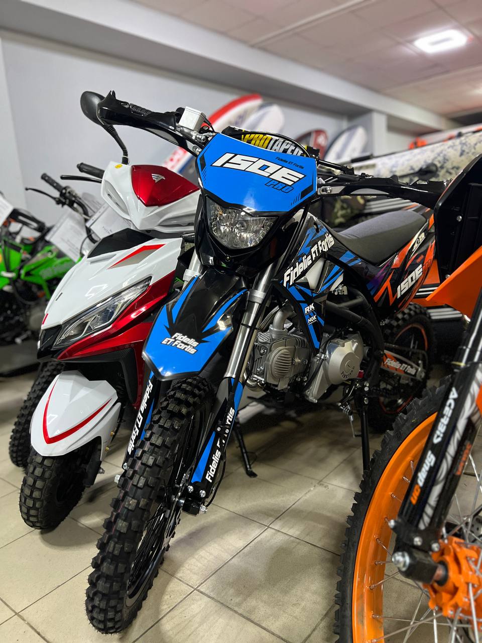 Мотоцикл (питбайк) PROMAX FIDET (ФАЙДЕТ) 190E PRO 17/14 в Ангарске