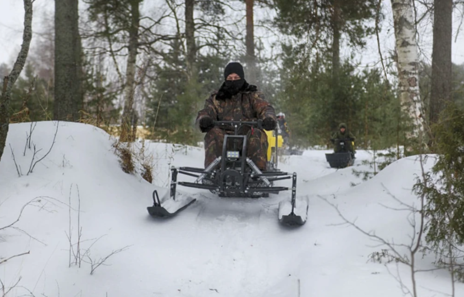 Мотобуксировщик РЫБАК PK 15 л.с. (короткая база 1230мм) в Ангарске