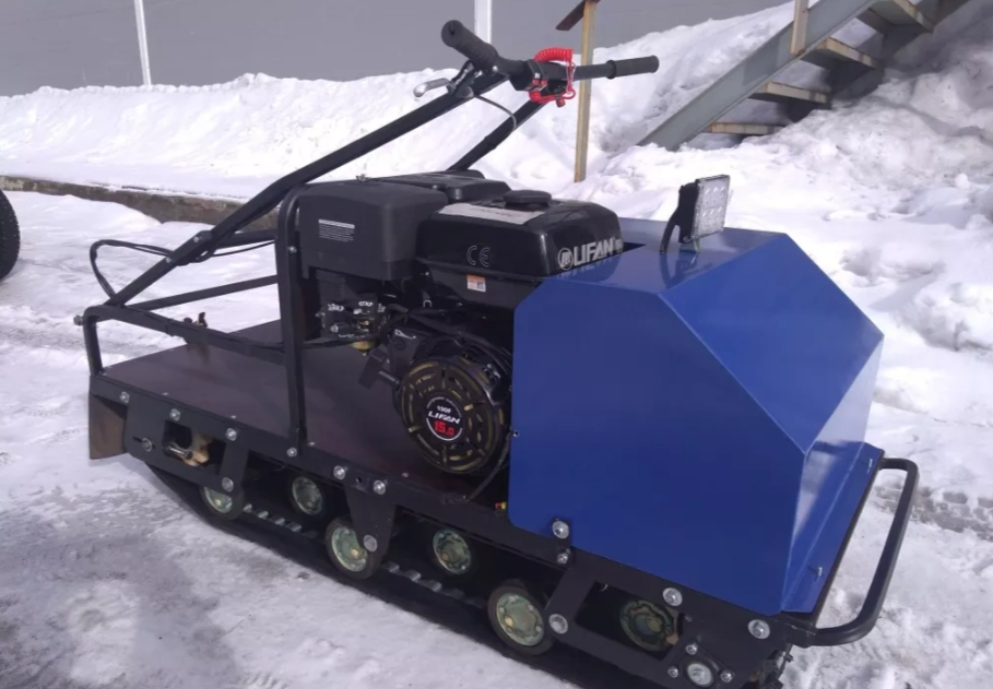 Мотобуксировщик AhtaR ЗИМА с реверсом (задний ход) в Ангарске