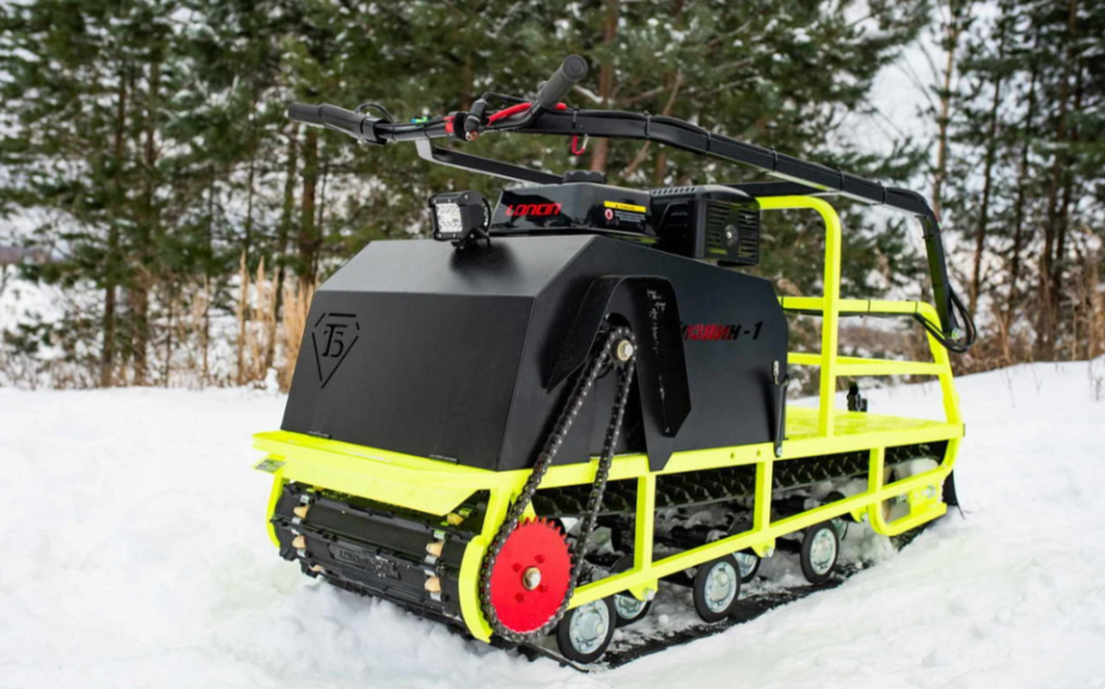 Мотобуксировщик Бурлак ХОЗЯИН-1 (капот металл) в Ангарске