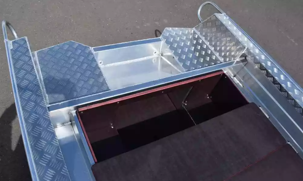 Алюминиевая лодка Wyatboat-390Р Fish в Ангарске