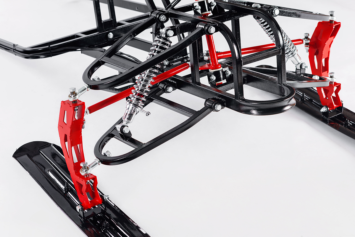 Лыжный модуль IKUDZO TERRAIN с подогревом ручек металлические лыжи в Ангарске